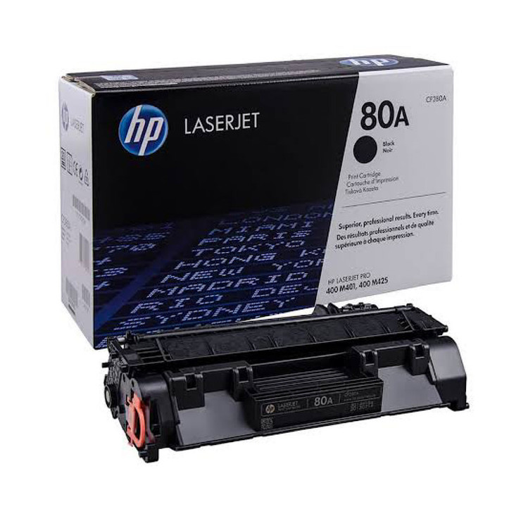 کارتریج تونر مشکی اچپی مدل 80A کد CF280A