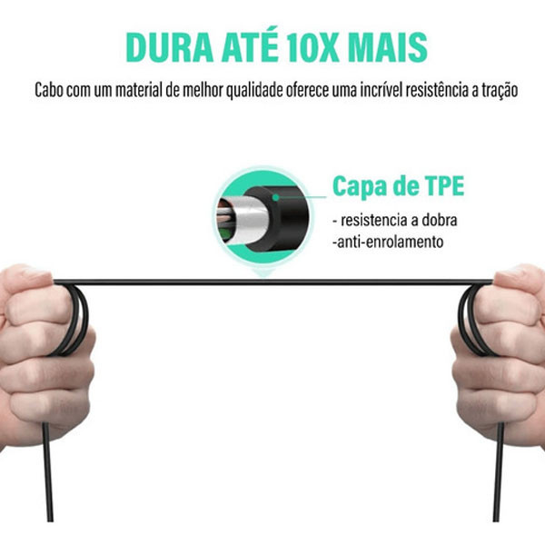 کابل USB-C پرینتر یوگرین مدل US241-50446 طول 2 متر