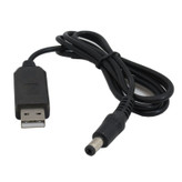کابل تبدیل USB به DC مدل step up طول 1 متر