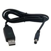 کابل تبدیل USB به DC مدل step up طول 1 متر